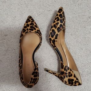 Leopard J.Crew heels